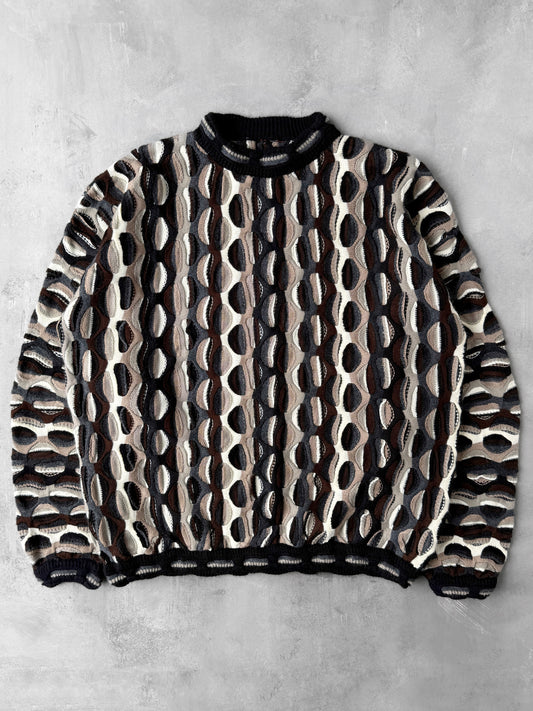 Textured Sweater 90's - XXL
