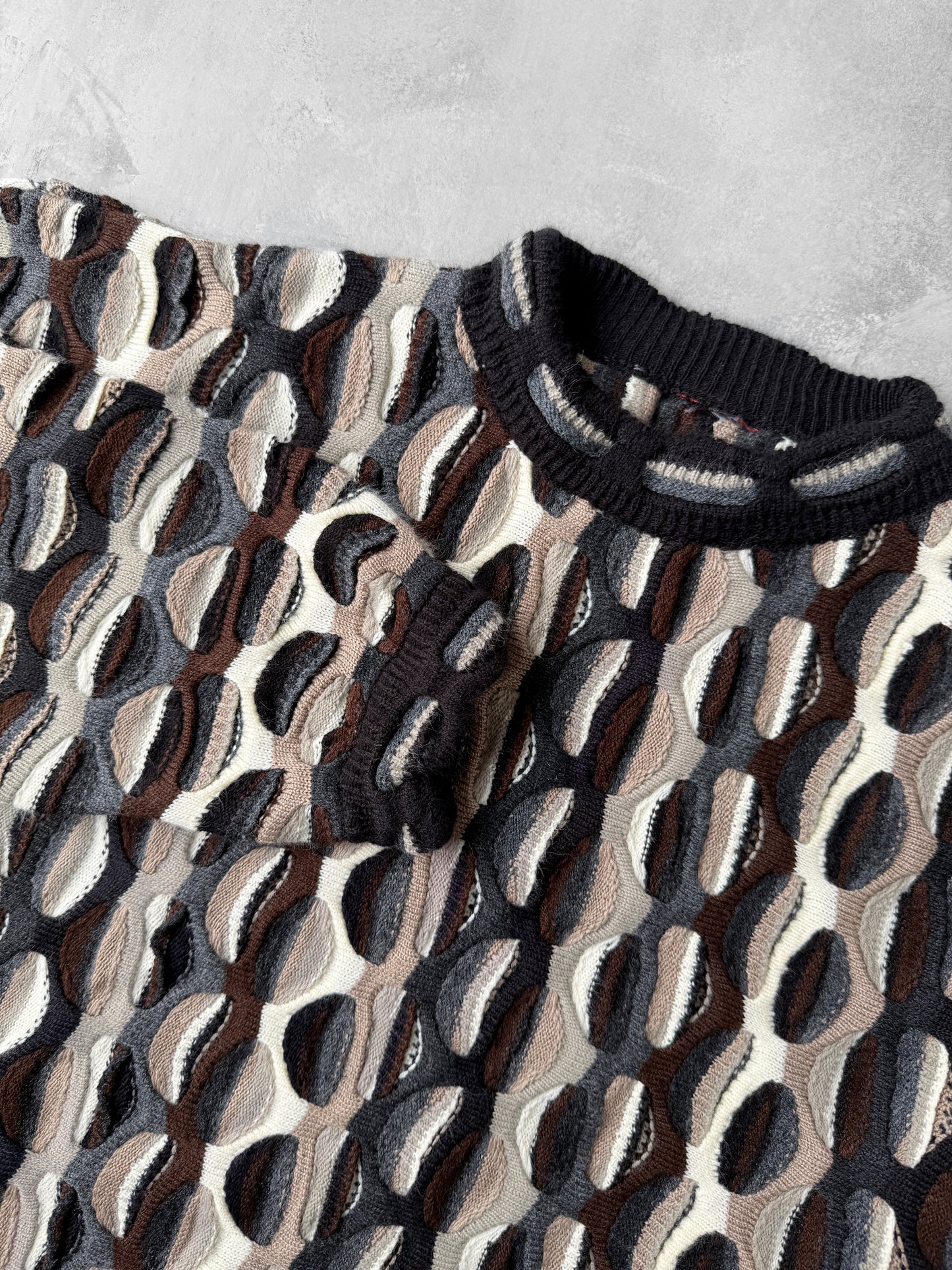 Textured Sweater 90's - XXL