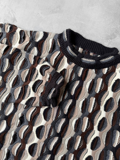 Textured Sweater 90's - XXL