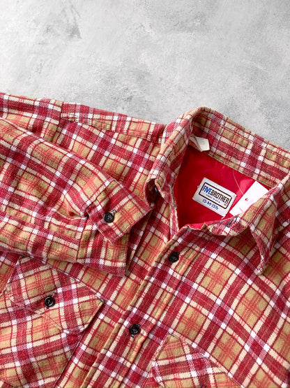 Insulated Flannel Shirt 80's - Medium