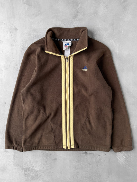 Adidas Full-Zip Fleece Jacket Y2K - Large