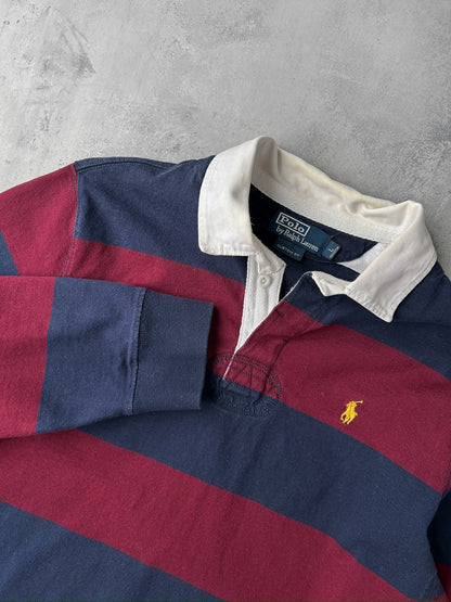 Polo Ralph Lauren Rugby Shirt 90's - Large