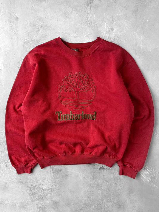 Timberland Logo Sweatshirt Y2K - Large