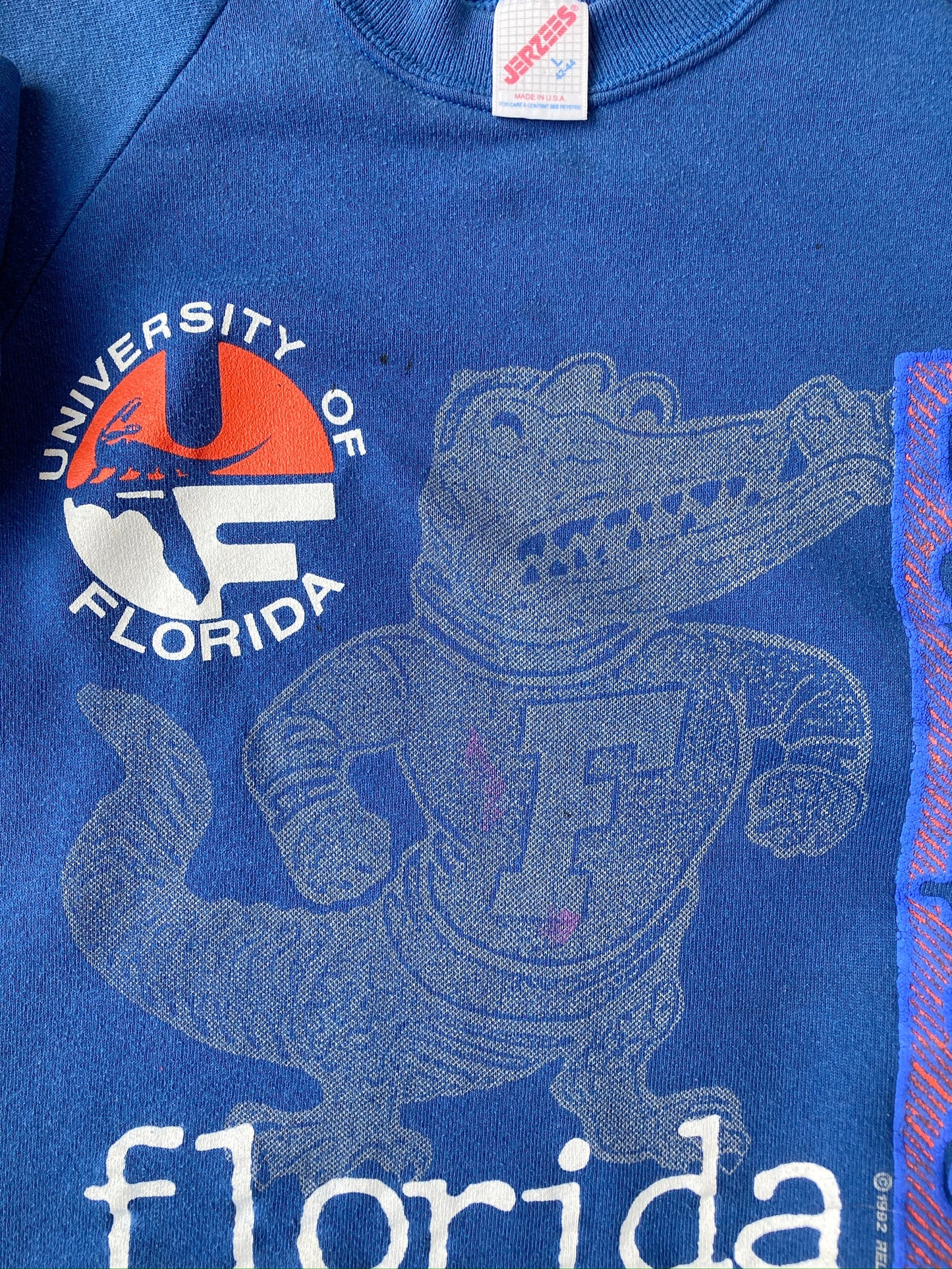 University of Florida Sweatshirt 80's - Medium
