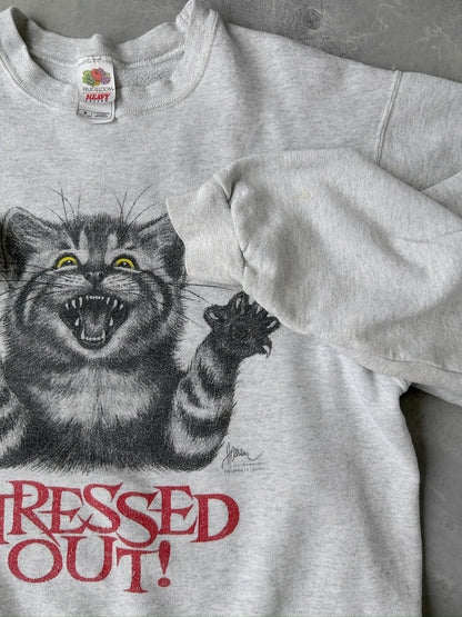 Stressed Out Sweatshirt 90's - Medium