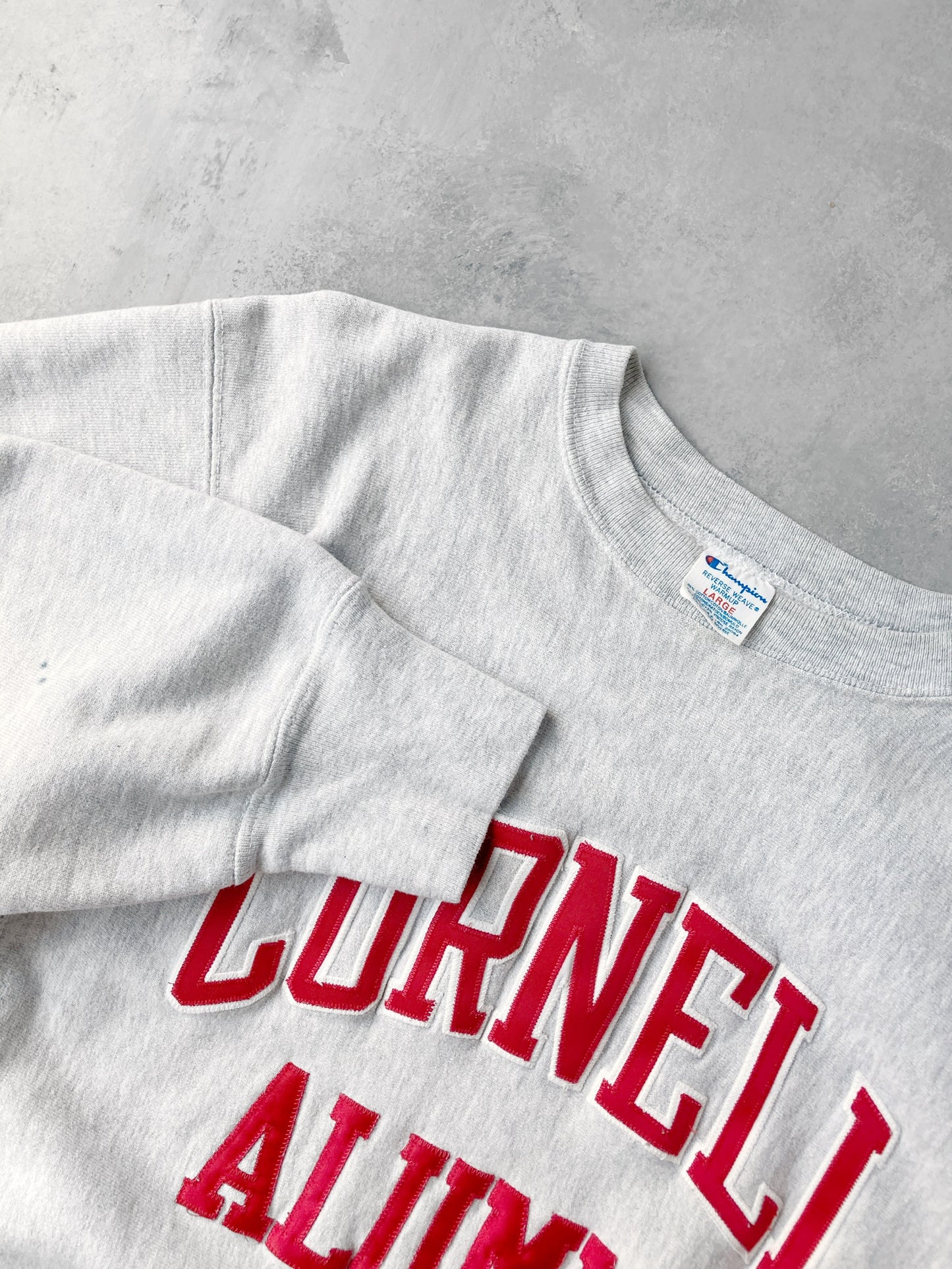 Cornell Alumni Reverse Weave Sweatshirt 80's - Large