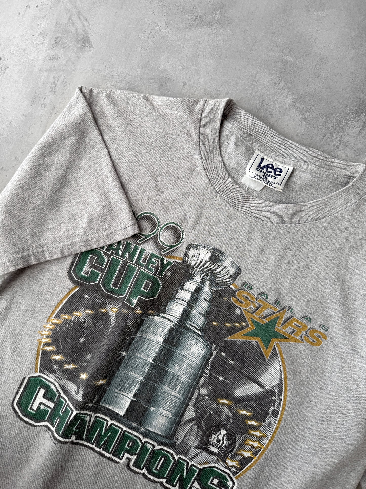 Dallas Stars Stanley Cup T-Shirt '99 - Large