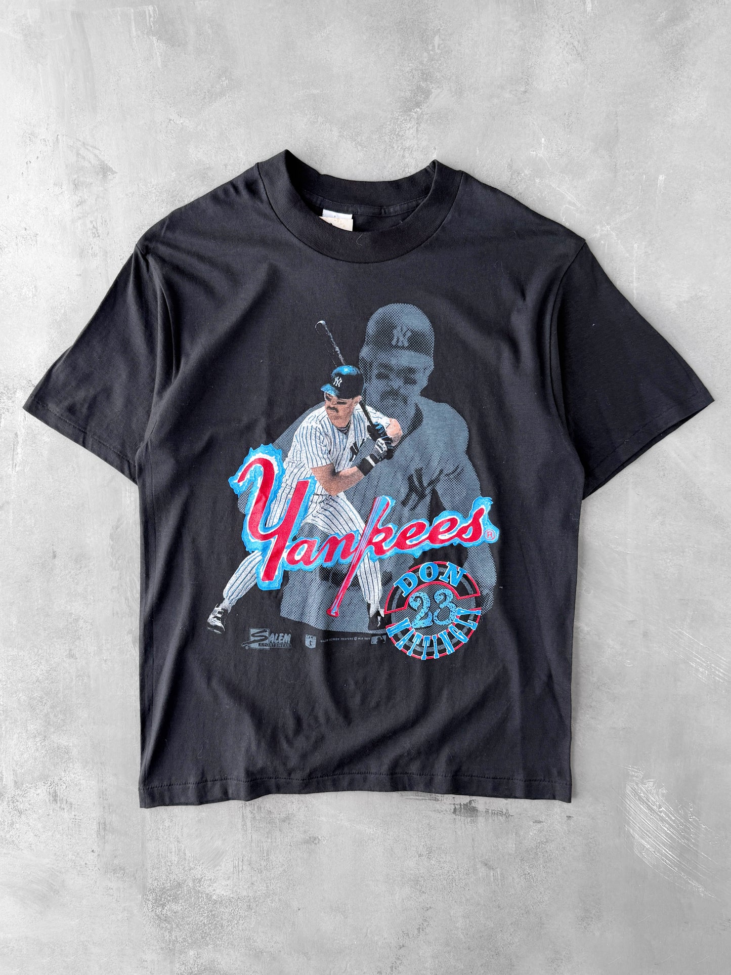 Don Mattingly New York Yankees T-Shirt '89 - Large