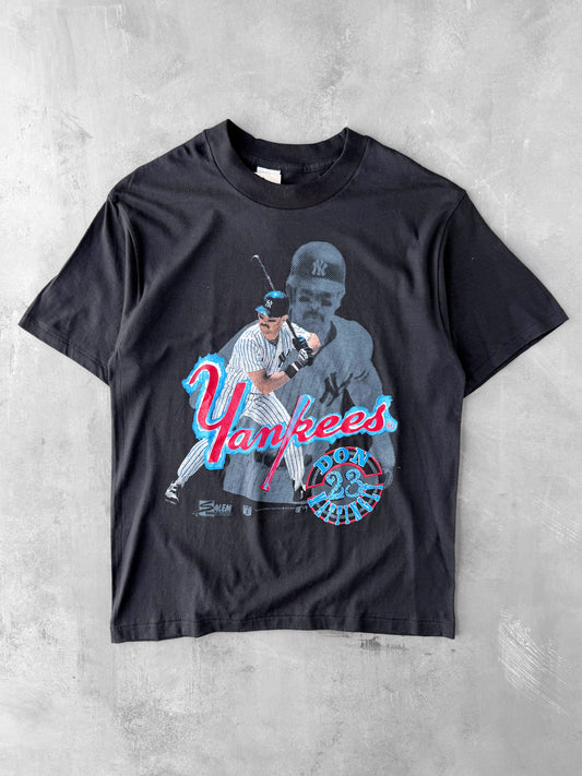 Don Mattingly New York Yankees T-Shirt '89 - Large