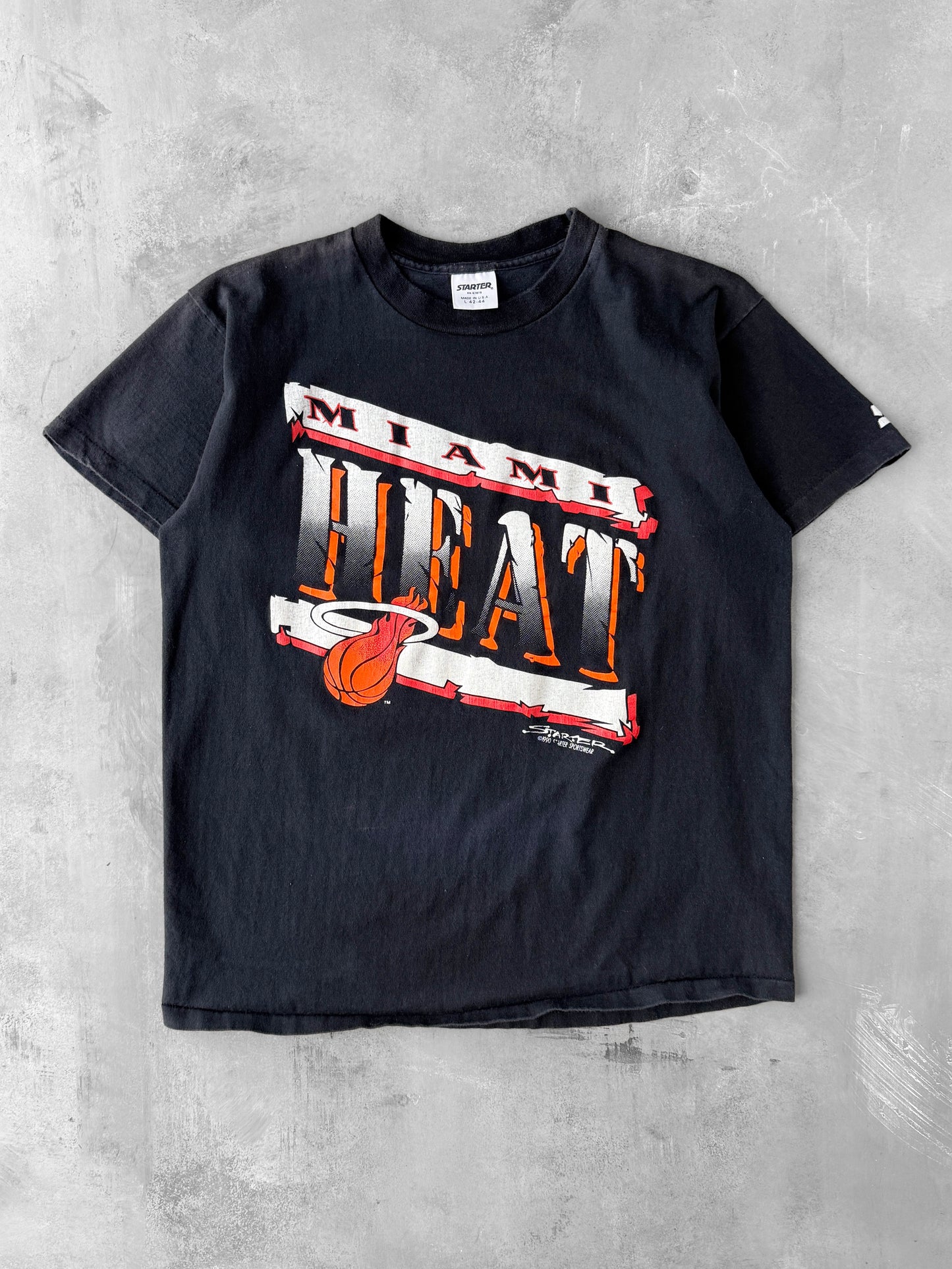 Miami Heat T-Shirt '90 - Medium