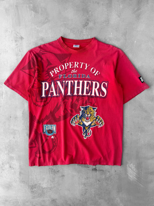 Florida Panthers T-Shirt 90's - Large