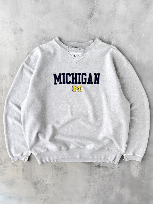 University of Michigan Nike Sweatshirt 00's - Large