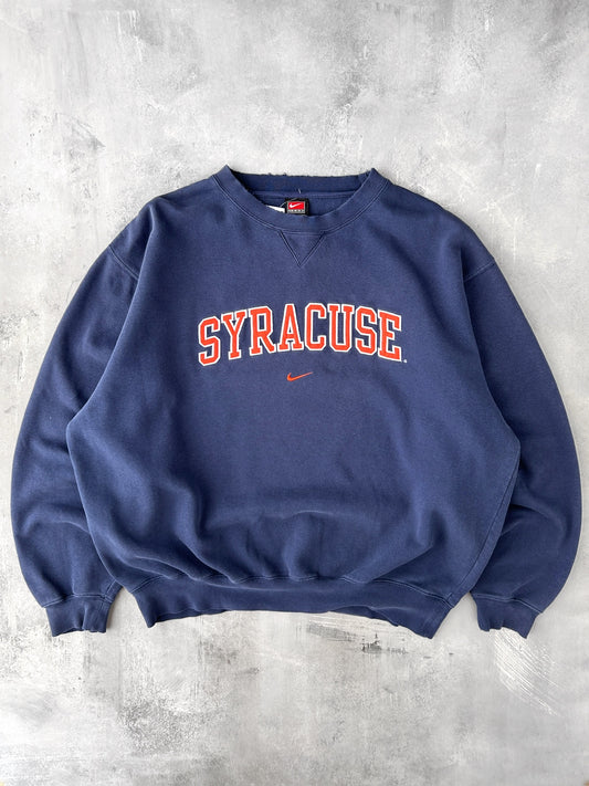 Syracuse University Nike Sweatshirt Y2K - XL