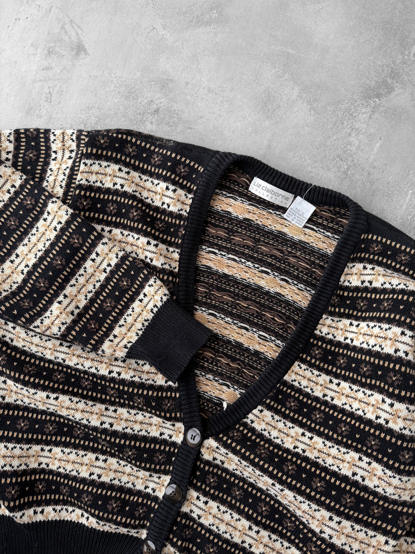 V-Neck Cardigan Y2K - Large