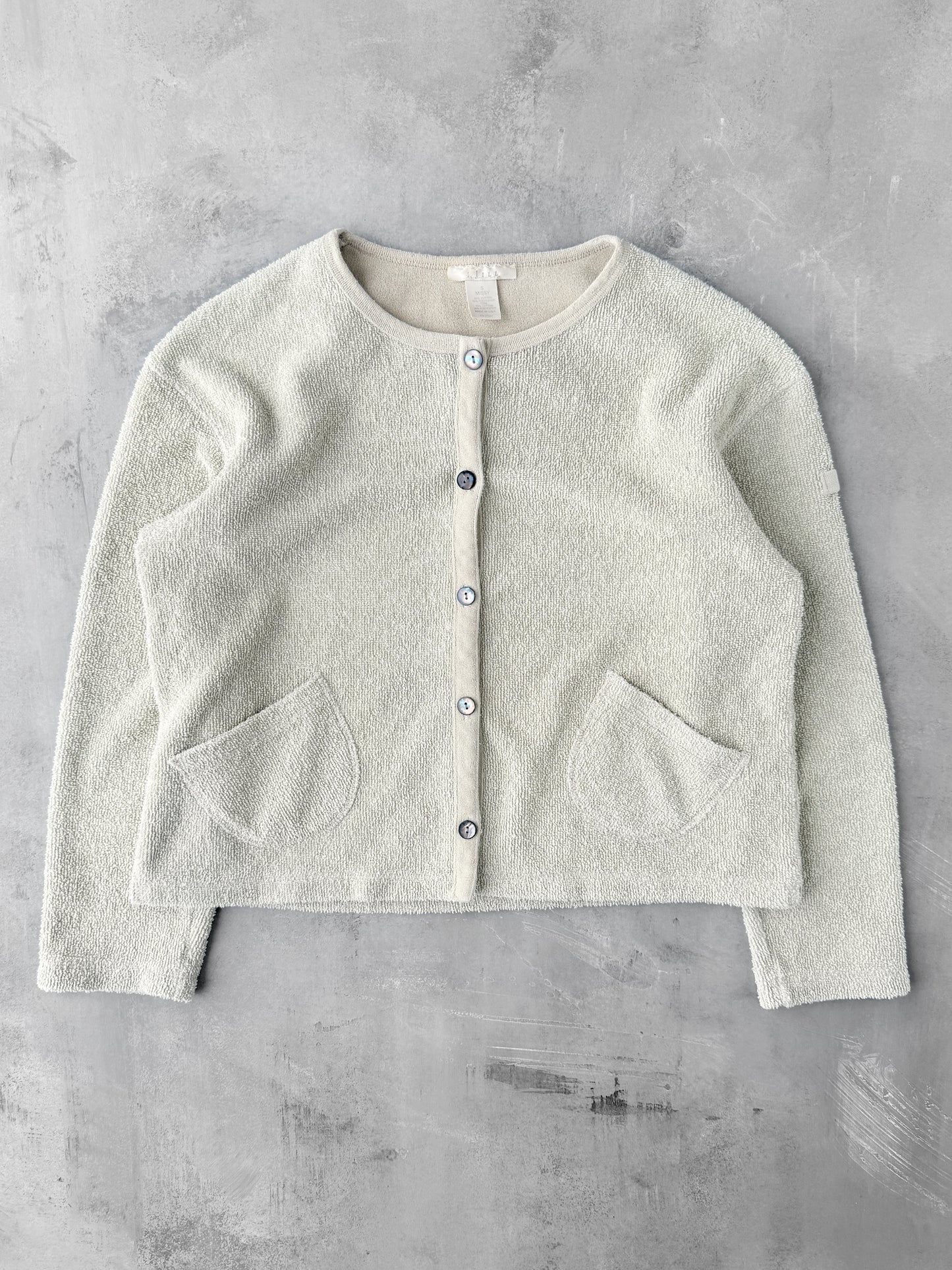 Terrycloth Cardigan 90's - Small