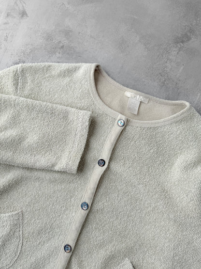 Terrycloth Cardigan 90's - Small