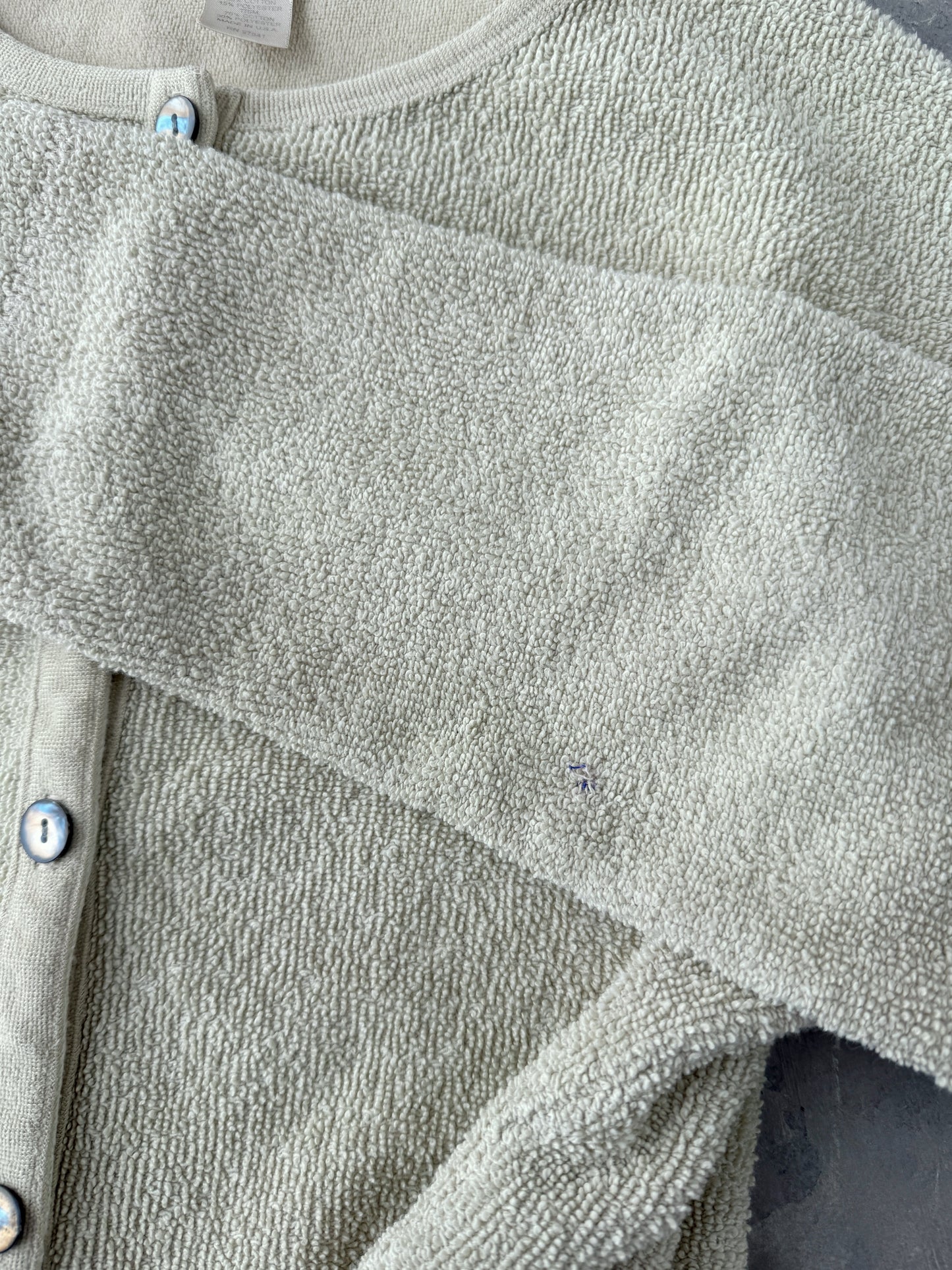 Terrycloth Cardigan 90's - Small