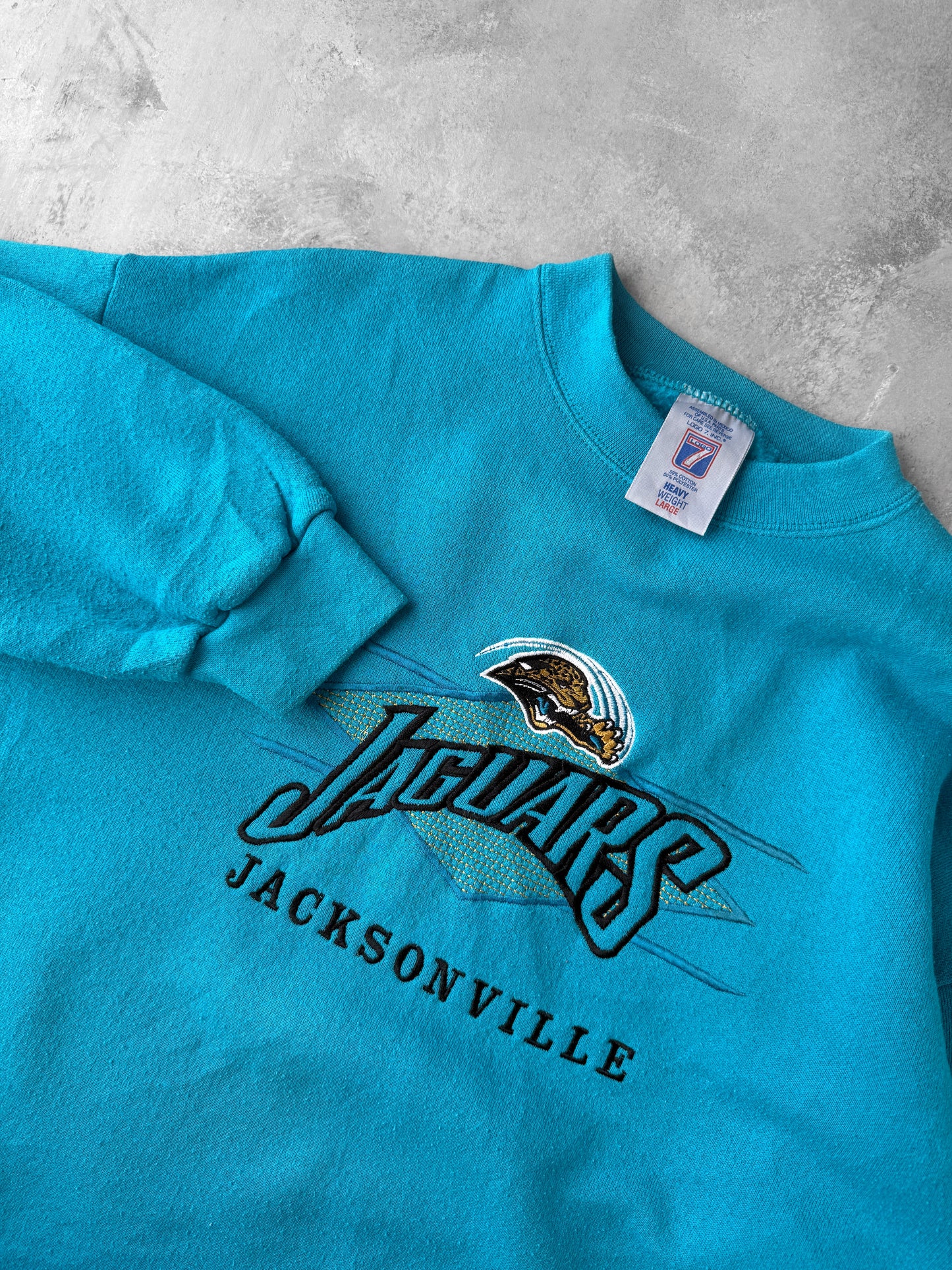 Jacksonville Jaguars Sweatshirt 90's - Large