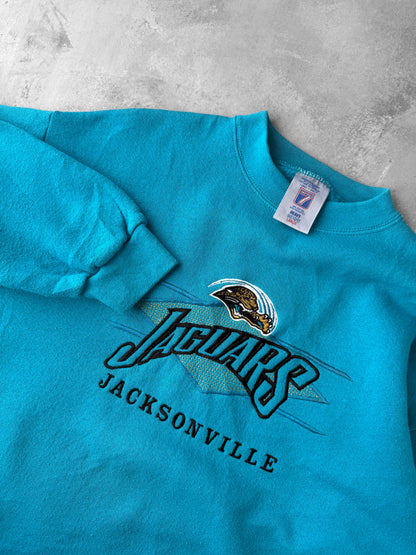 Jacksonville Jaguars Sweatshirt 90's - Large