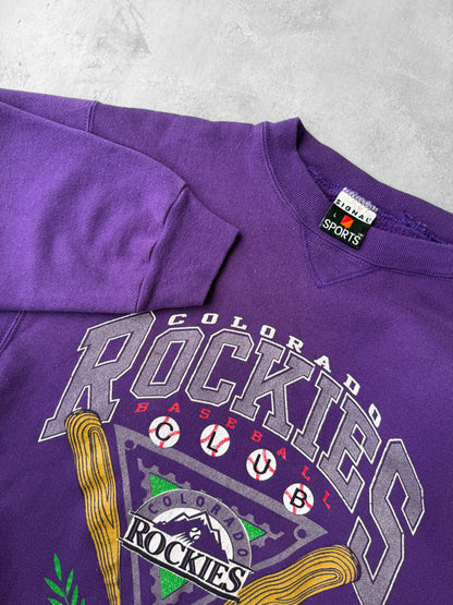 Colorado Rockies Sweatshirt '92 - Medium