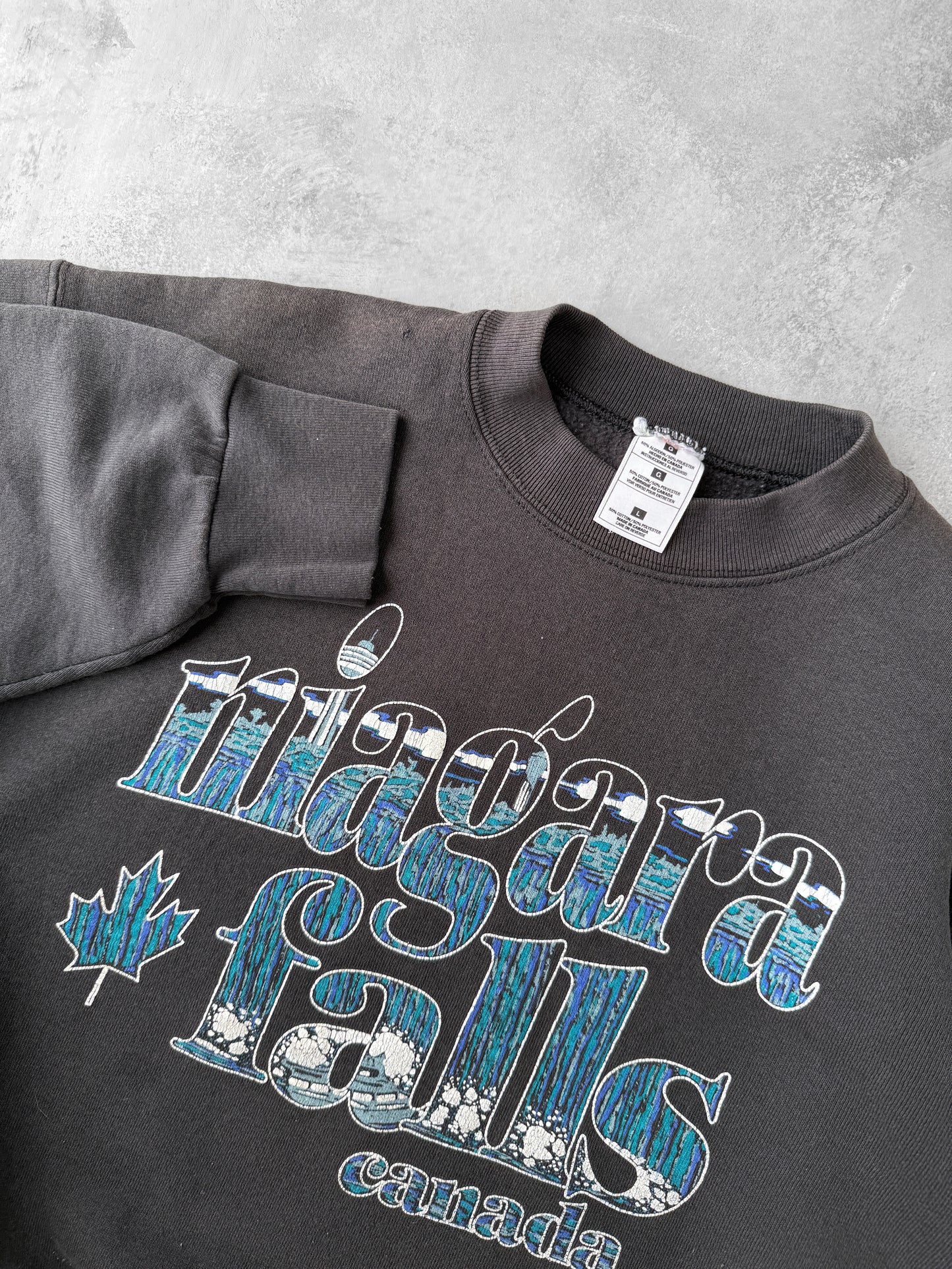 Niagara Falls, Canada Sweatshirt 90's - Medium