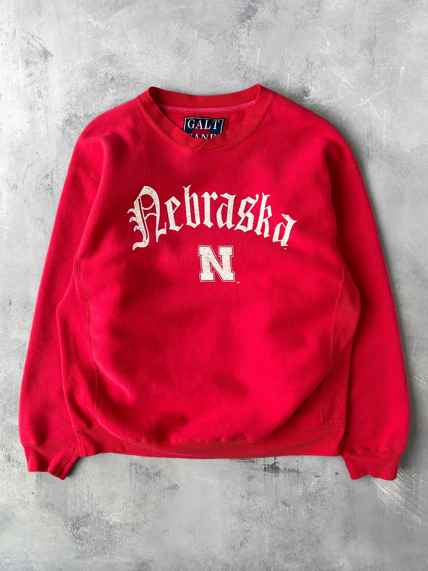 University of Nebraska Sweatshirt 90's - Large