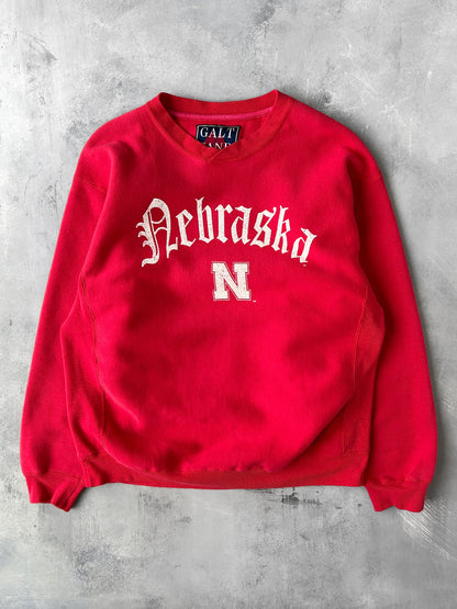 University of Nebraska Sweatshirt 90's - Large