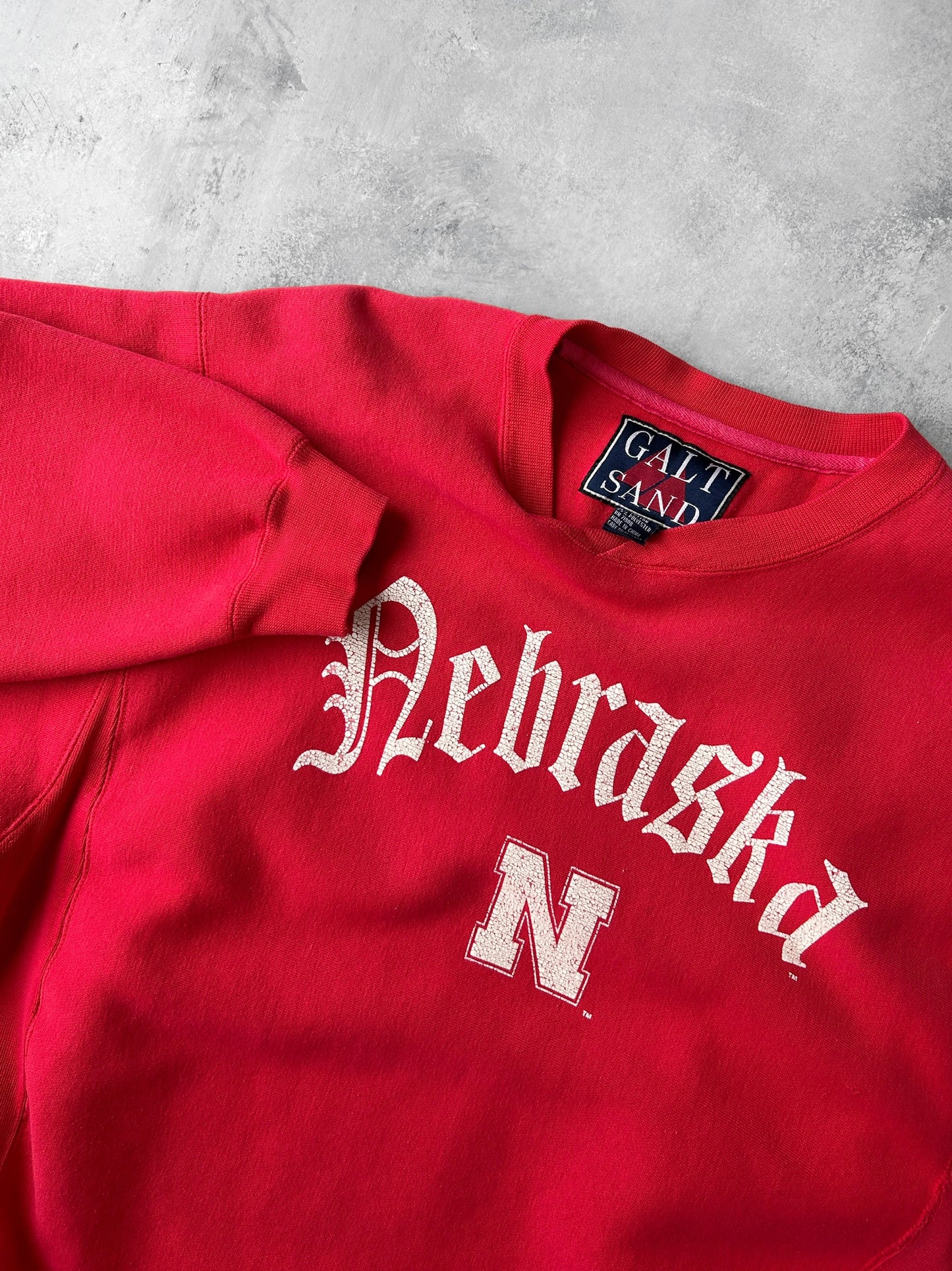 University of Nebraska Sweatshirt 90's - Large