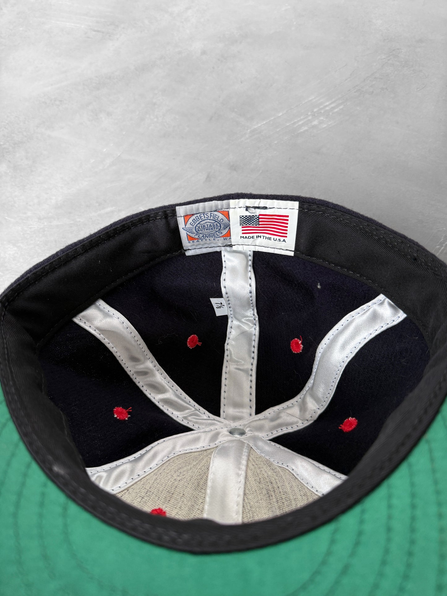 Washington Senators Wool Fitted Hat 90's - Size 7 1/8