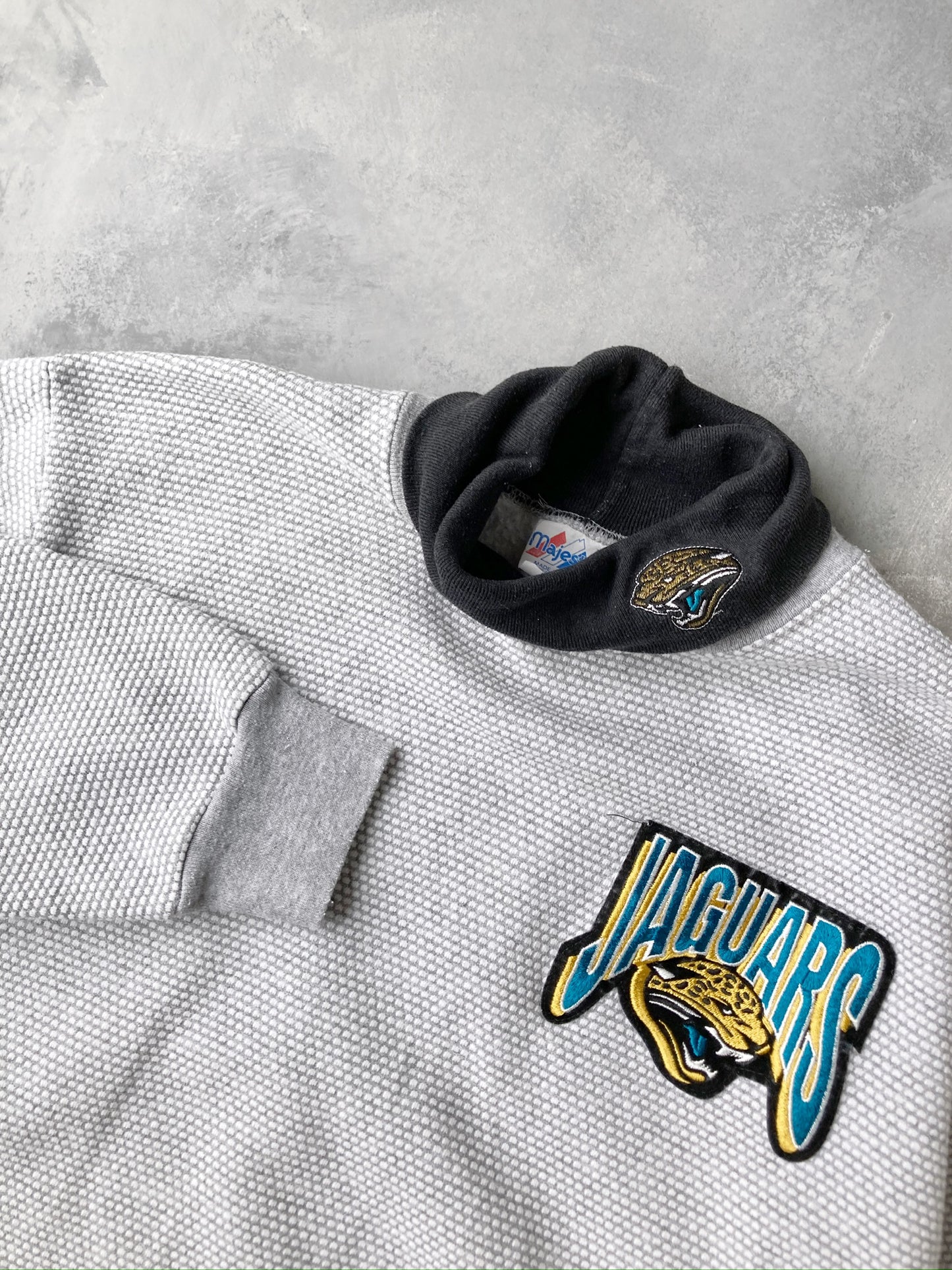 Jacksonville Jaguars Turtleneck Sweatshirt 90's - Medium