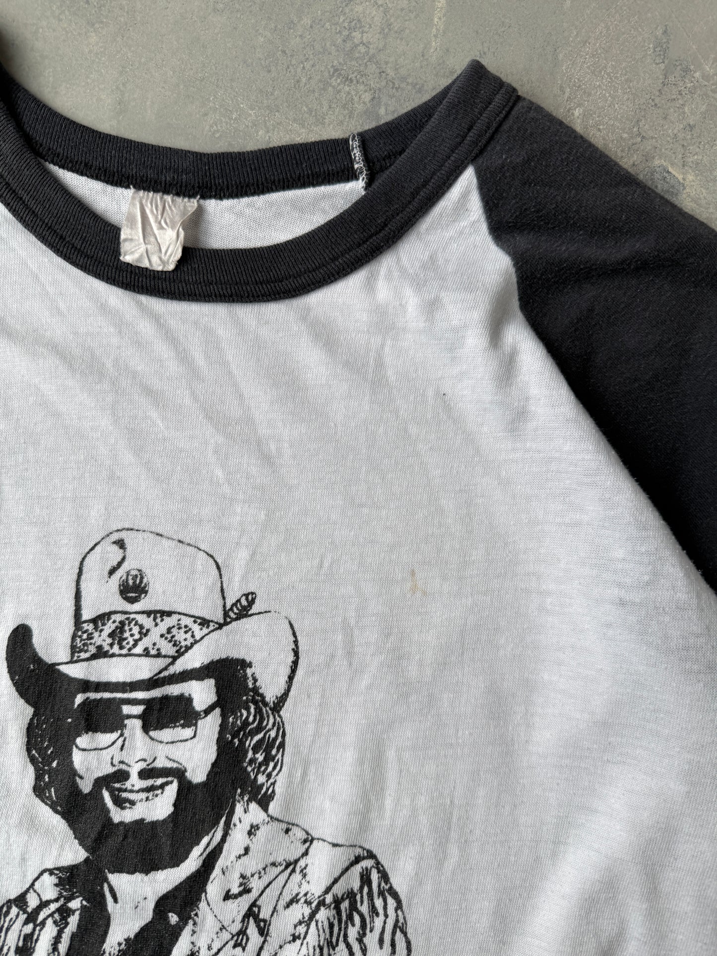 Hank Williams Jr. Tour T-Shirt '86 - Medium/ Large