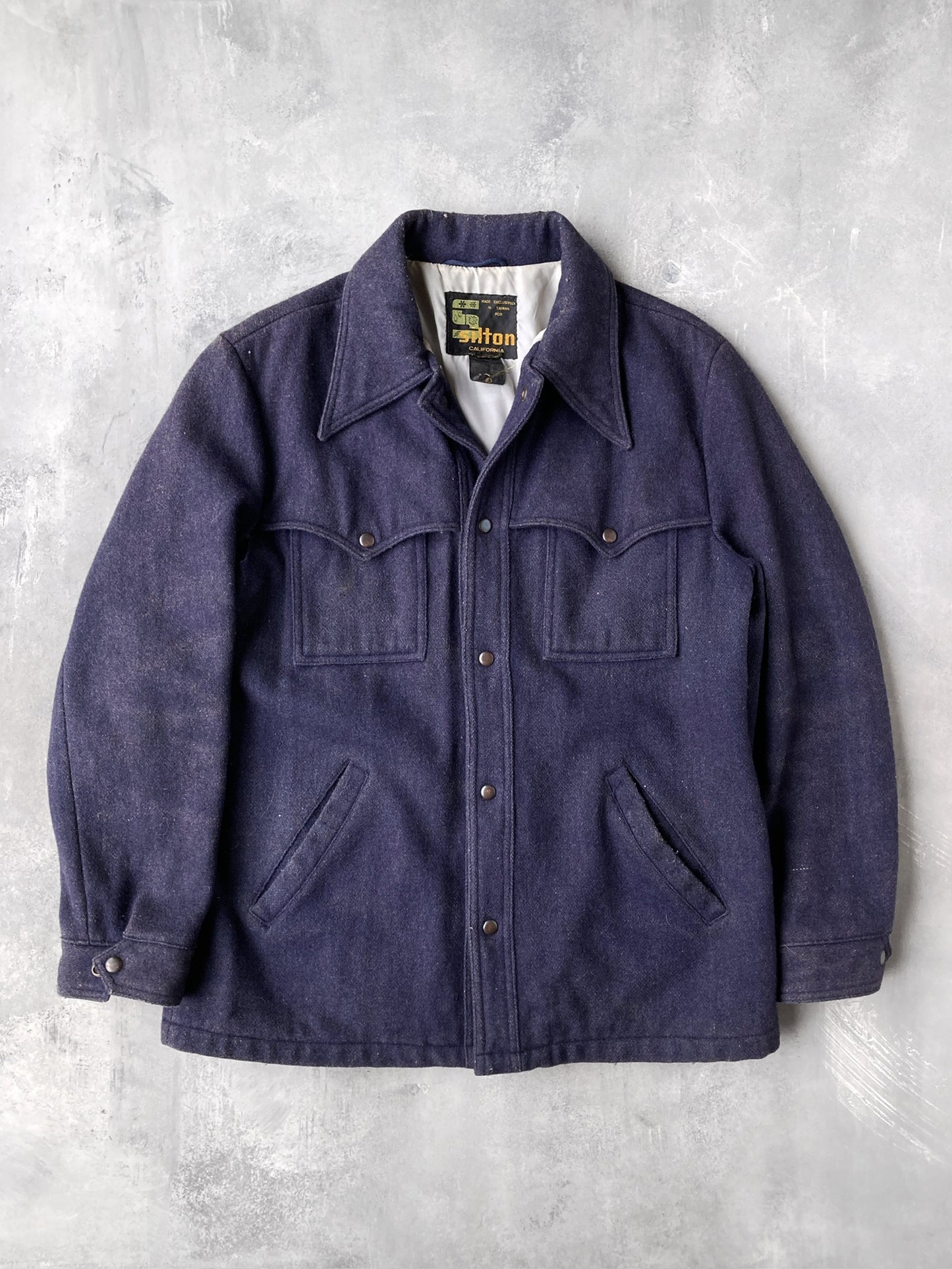 Wool Shirt Jacket 80's - Medium / Large