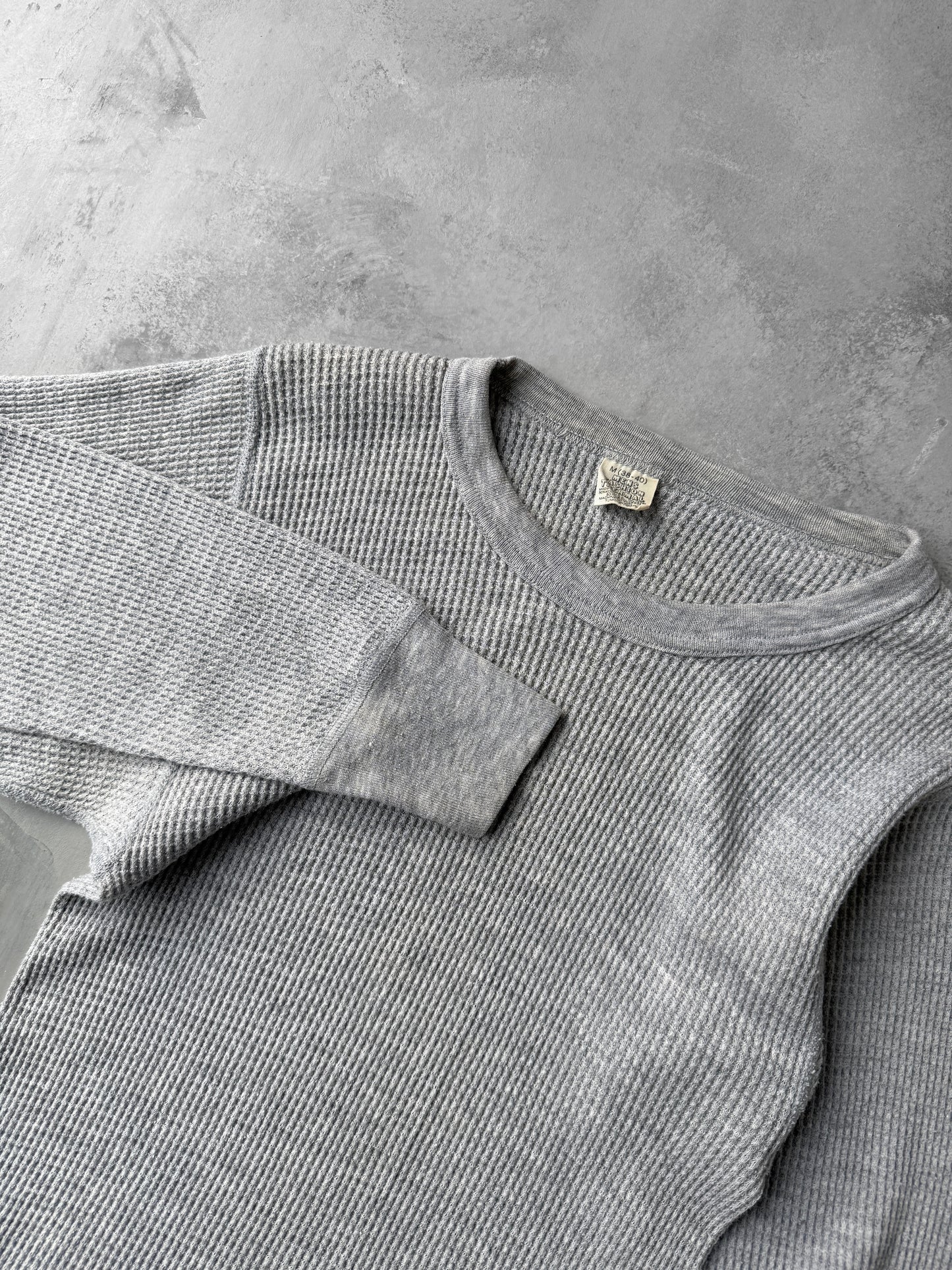 Gray Thermal Baselayer 80's - Small