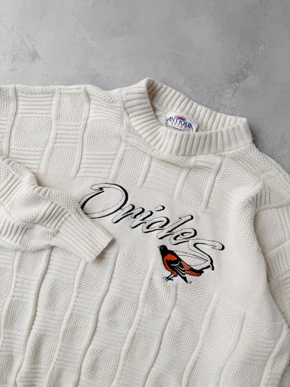 Baltimore Orioles Sweater 90's - XL