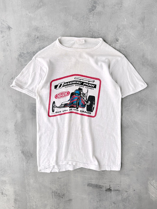 Drag Racing T-Shirt 70's - XS