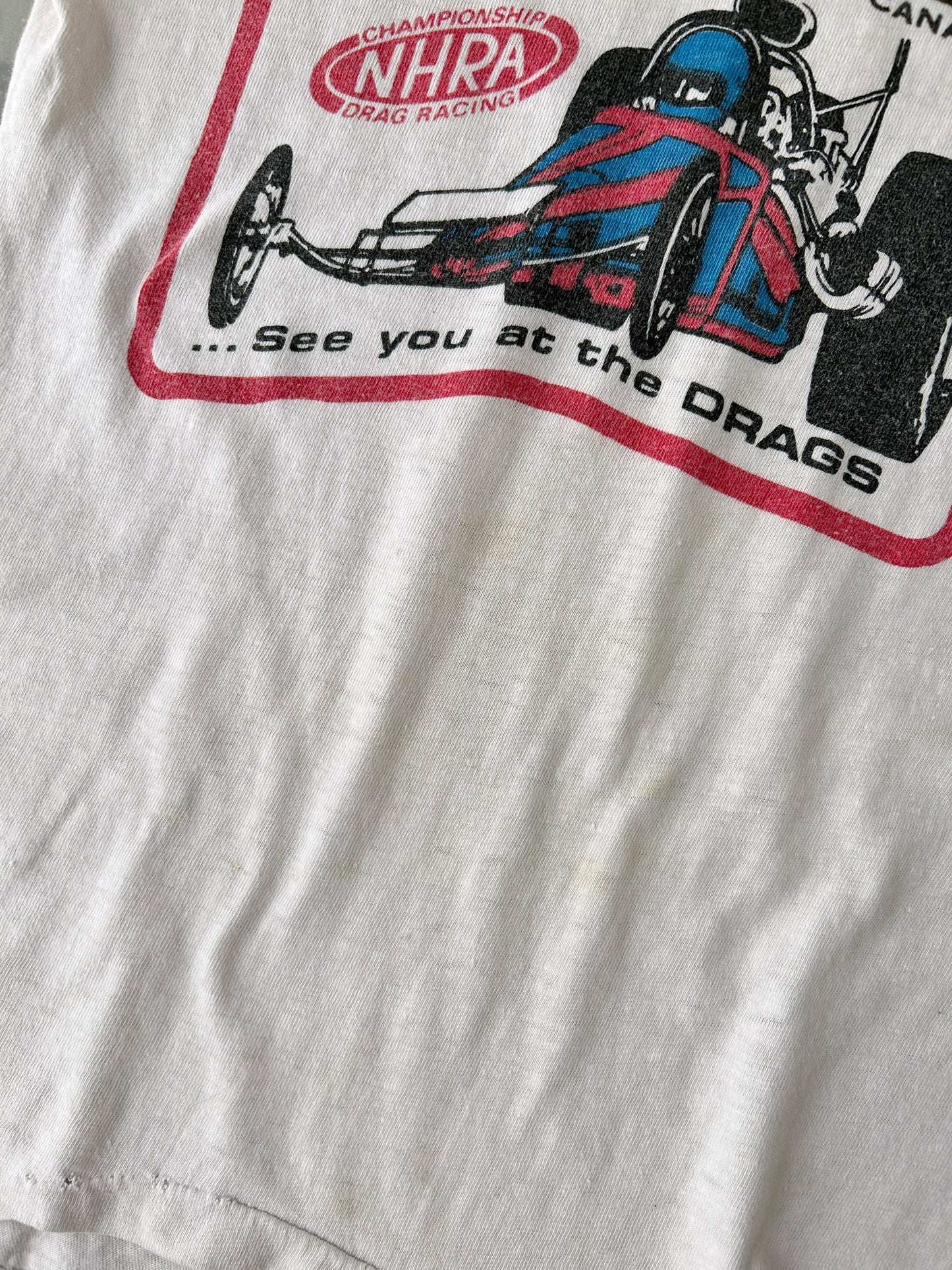 Drag Racing T-Shirt 70's - XS