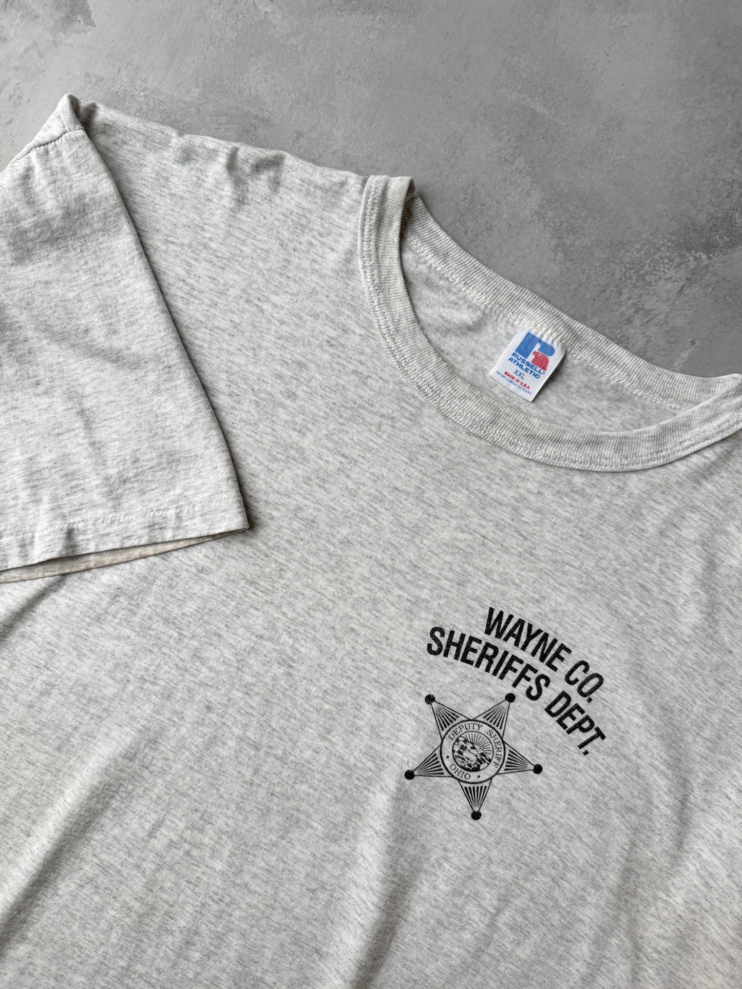 Wayne County Sheriff T-Shirt 90's - XXL