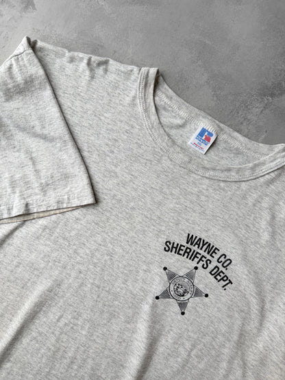 Wayne County Sheriff T-Shirt 90's - XXL