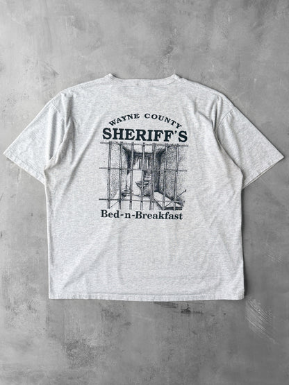 Wayne County Sheriff T-Shirt 90's - XXL