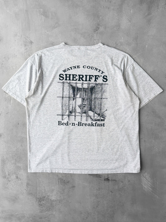 Wayne County Sheriff T-Shirt 90's - XXL