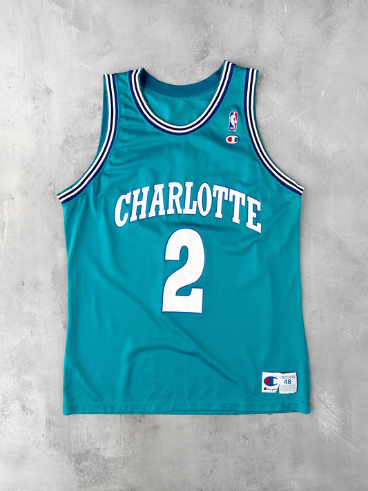 Charlotte Hornets Jersey 90's - Large / XL