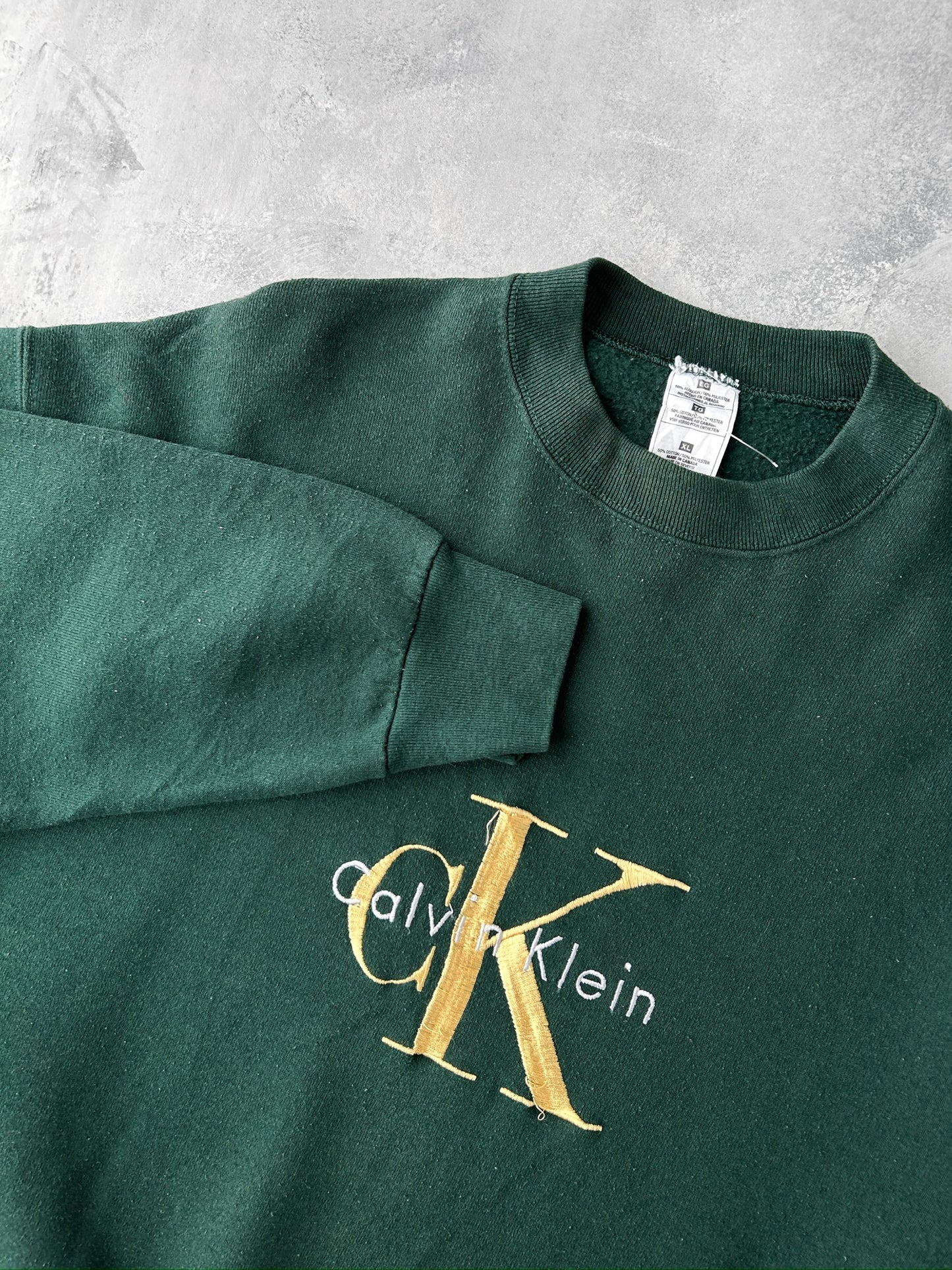 Calvin Klein Bootleg Sweatshirt 90's - XL