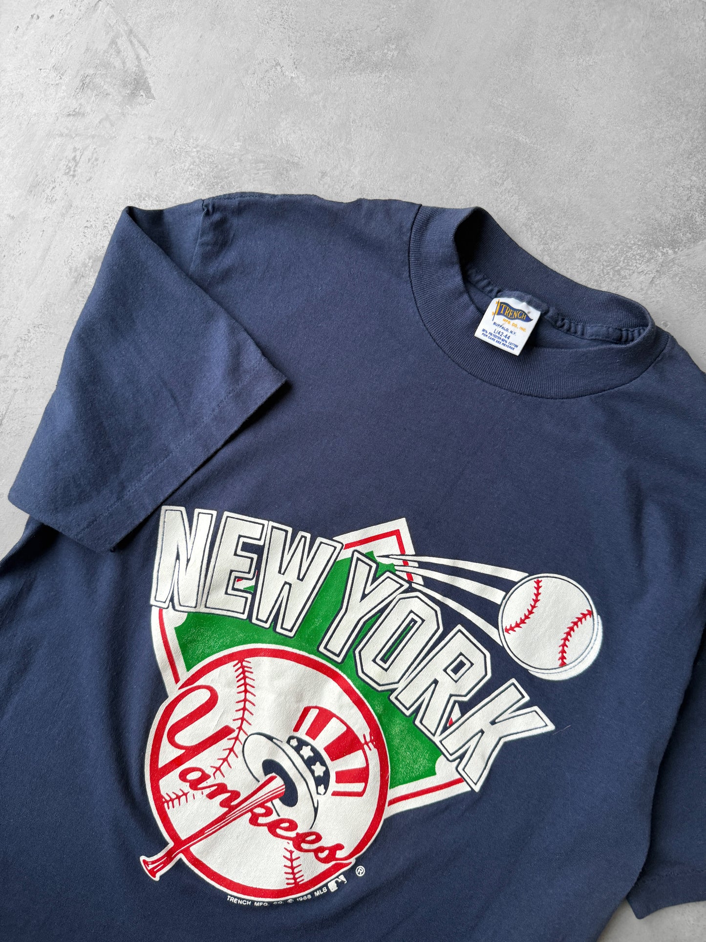 New York Yankees T-Shirt '88 - Small