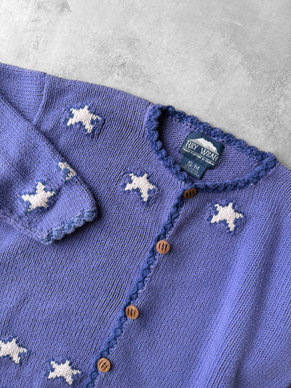 Star Cardigan 90's - Small