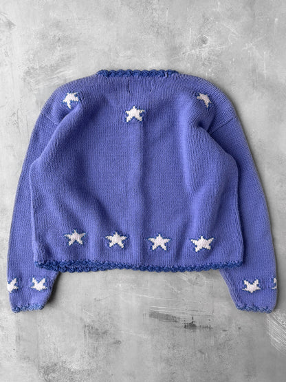 Star Cardigan 90's - Small