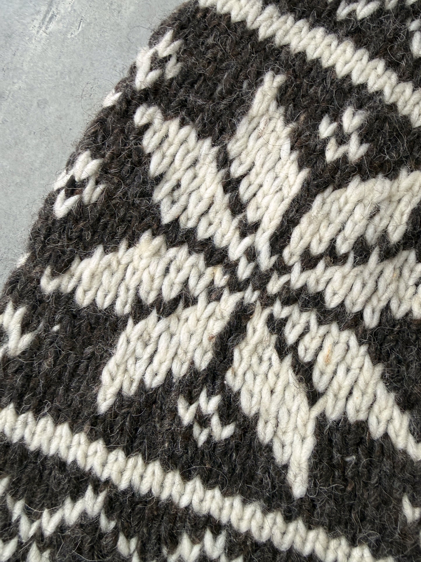 Chunky Wool Cardigan 90's - Large