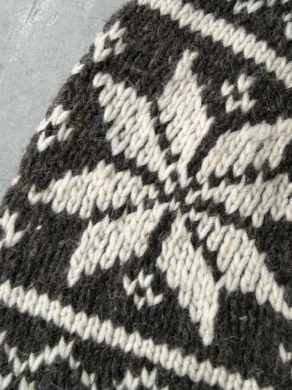 Chunky Wool Cardigan 90's - Large