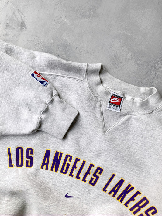 Vintage 90's Los Angeles Lakers Polo Shirt -  Israel