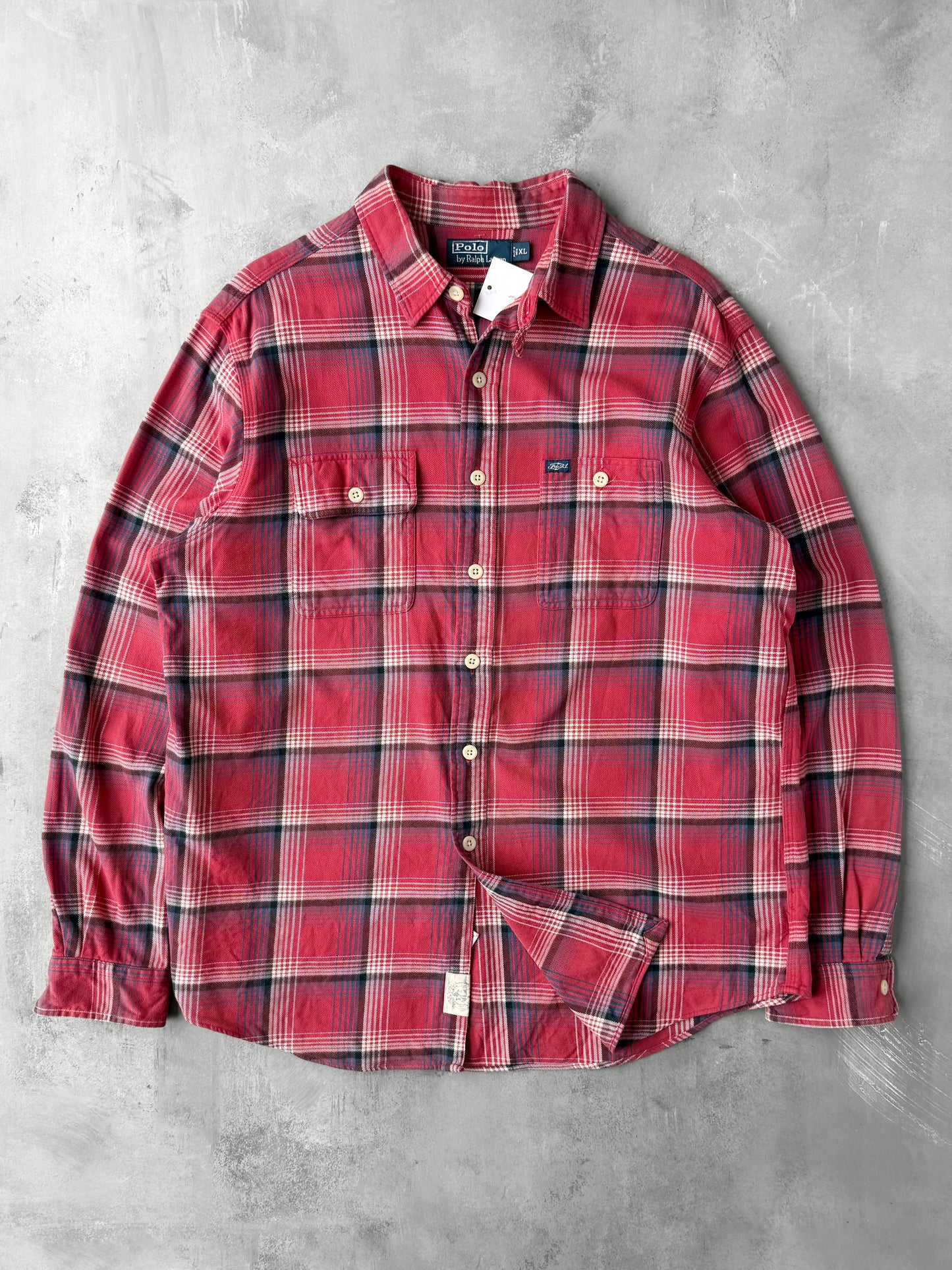Polo Ralph Lauren Plaid Shirt 90's - XL