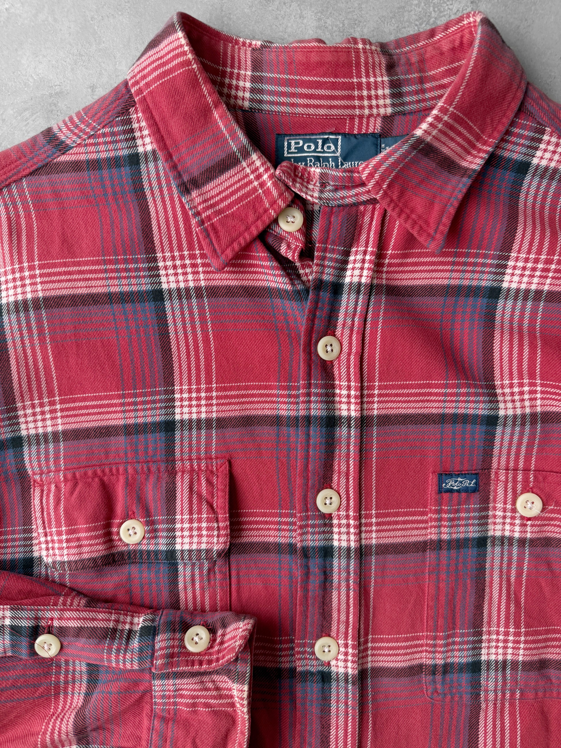 ralph lauren plaid dress shirt Classic Fit Plaid Oxford Shirt